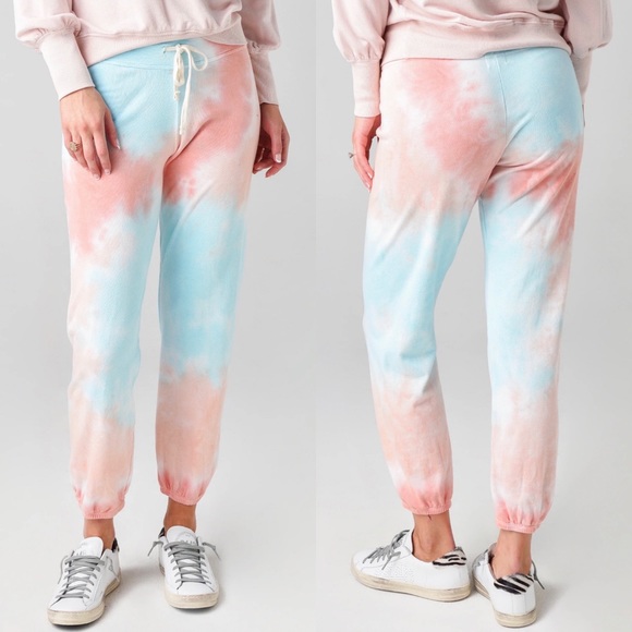 Sundry Multicolor Tie Dye Basic Sweatpants NEW - Picture 1 of 10